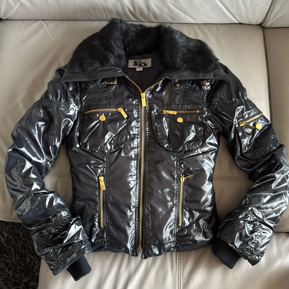Browns iD Down Coat with Fur size small